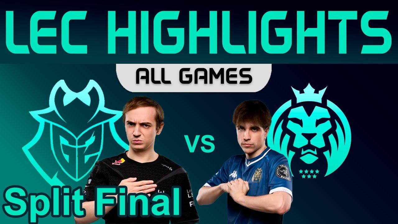 G2 vs MDK ALL GAMES Highlights Split Final Winter 2024 G2 Esports vs MAD Lions KOI by Onivia thumbnail