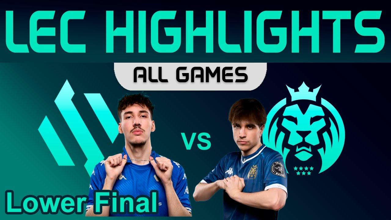 BDS vs MDK ALL GAMES Highlights LEC Winter Lower Bracket Final Team BDS vs MAD Lions KOI by Onivia thumbnail