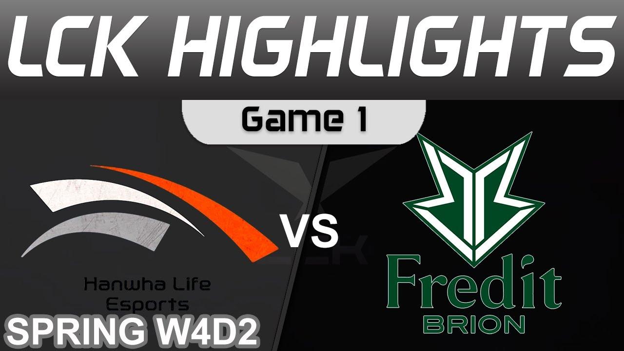 HLE vs BRO Highlights Game 1 LCK Spring Season 2024 Hanwha Life vs OK BRION by Onivia thumbnail