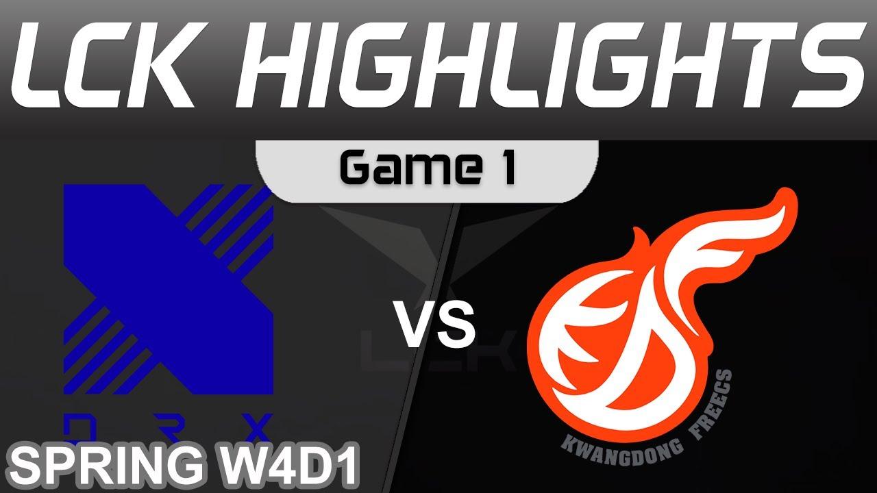 DRX vs KDF Highlights Game 1 LCK Spring Season 2024 DRX vs Kwangdong Freecs by Onivia thumbnail