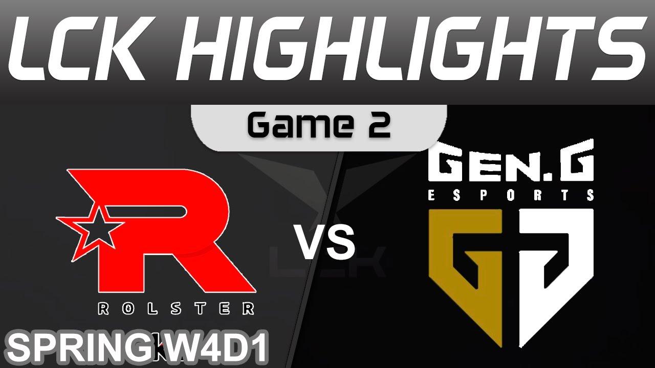 KT vs GEN Highlights Game 2 LCK Spring Season 2024 KT Rolster vs Gen G by Onivia thumbnail