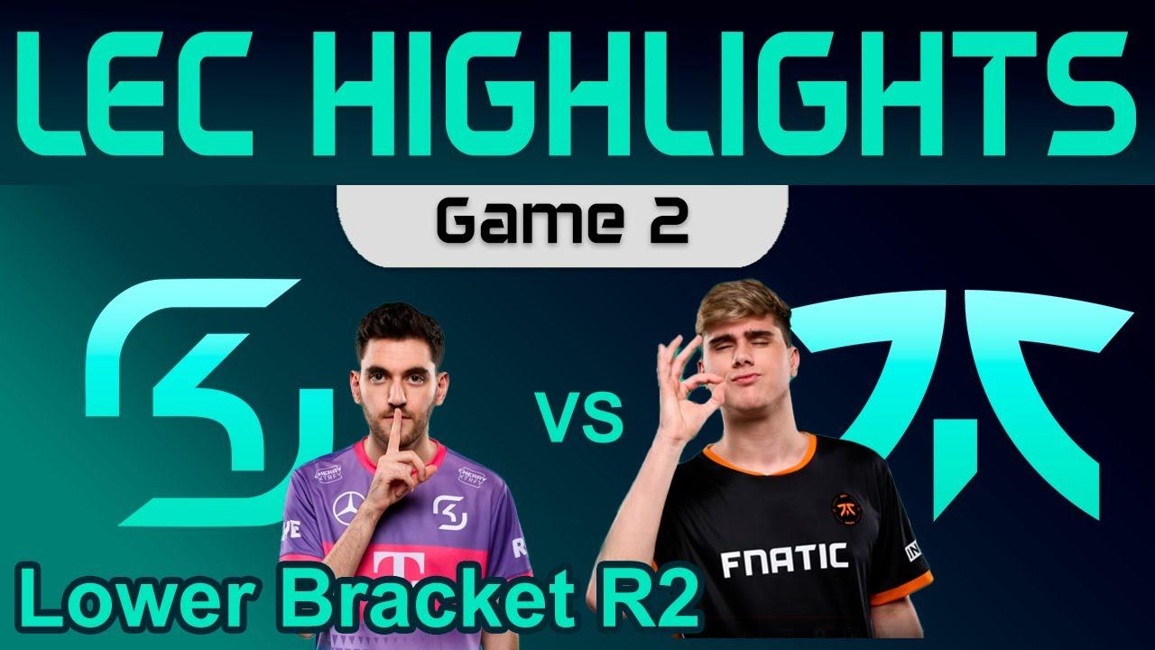 SK vs FNC Game 2 Highlights LEC Winter 2024 Lower Bracket 2024 SK Gaming vs Fnatic by Onivia thumbnail