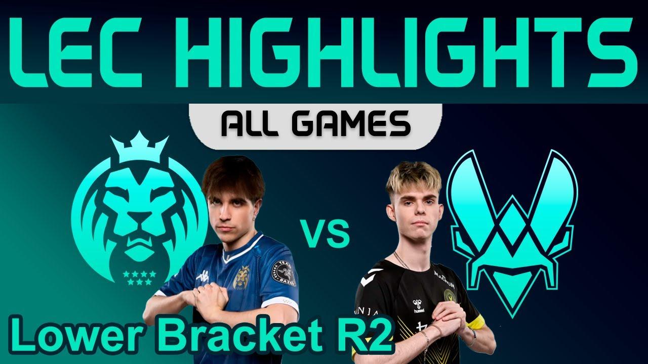 MDK vs VIT ALL GAMES Highlights LEC Winter 2024 Lower Bracket 2024 MAD Lions KOI vs Team Vitality thumbnail