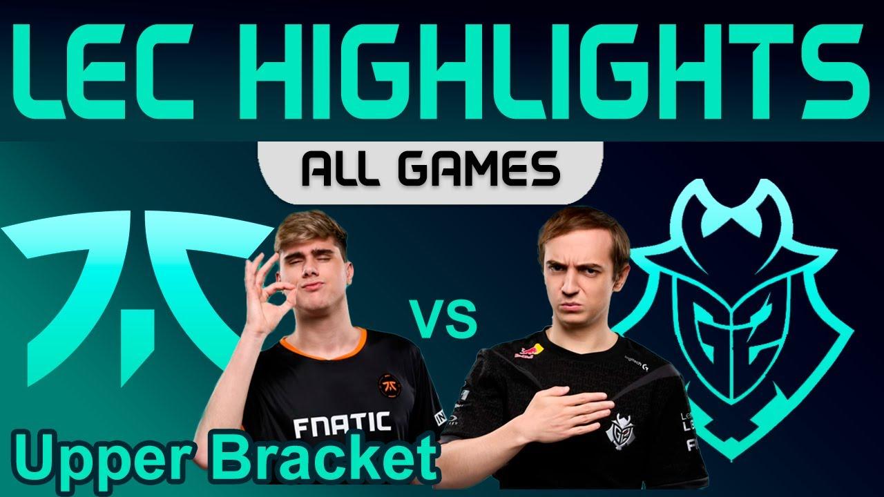 FNC vs G2 ALL GAMES Highlights LEC Winter Playoffs Round 2 2024 Fnatic vs G2 Esports by Onivia thumbnail