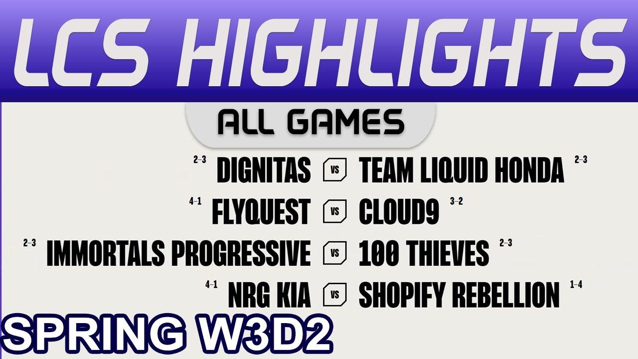 LCS Highlights Week3 Day2 LCS Spring 2024 All Games By Onivia thumbnail