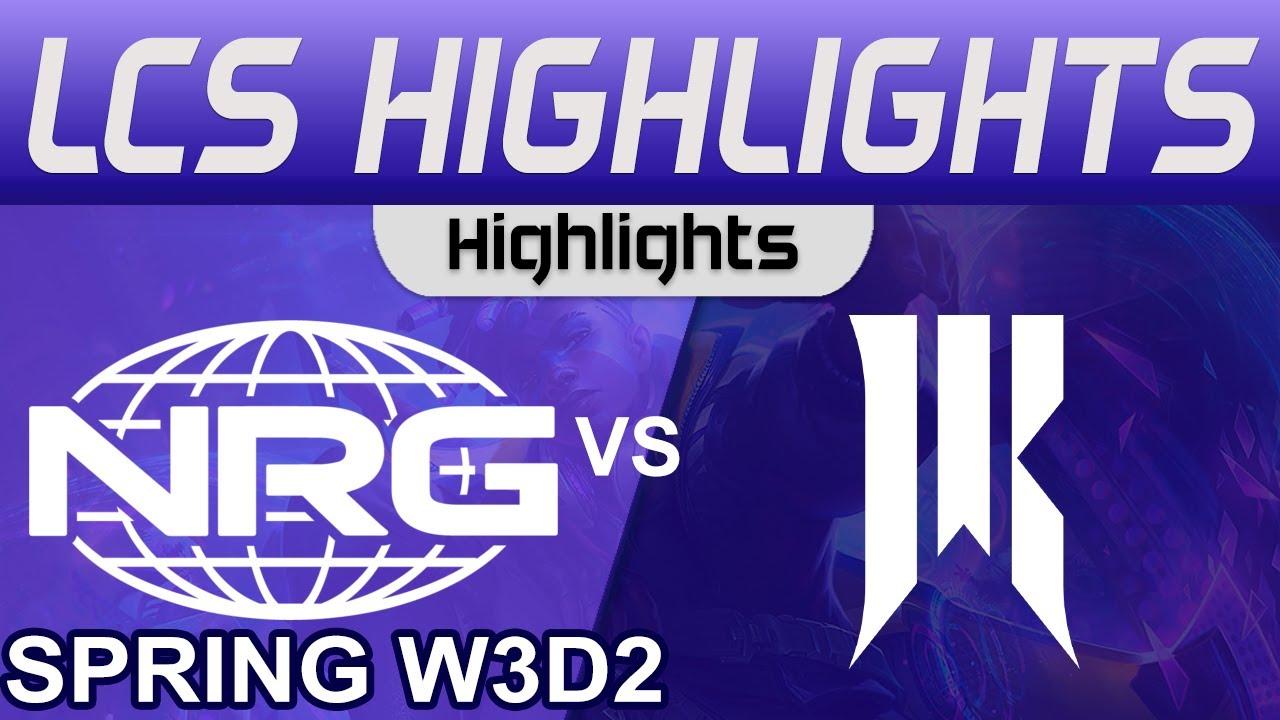 NRG vs SR Highlights LCS Spring Season 2024 W3D2 Immortals vs 100 Thieves by Onivia thumbnail