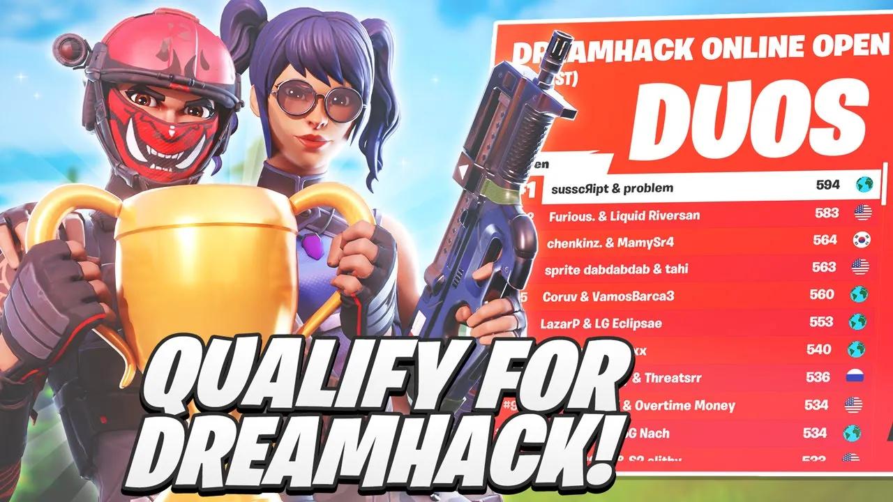 TRIPLE Your Chances Of Qualifying for The Upcoming Dreamhack Duos! - Fortnite Tips & Tricks thumbnail