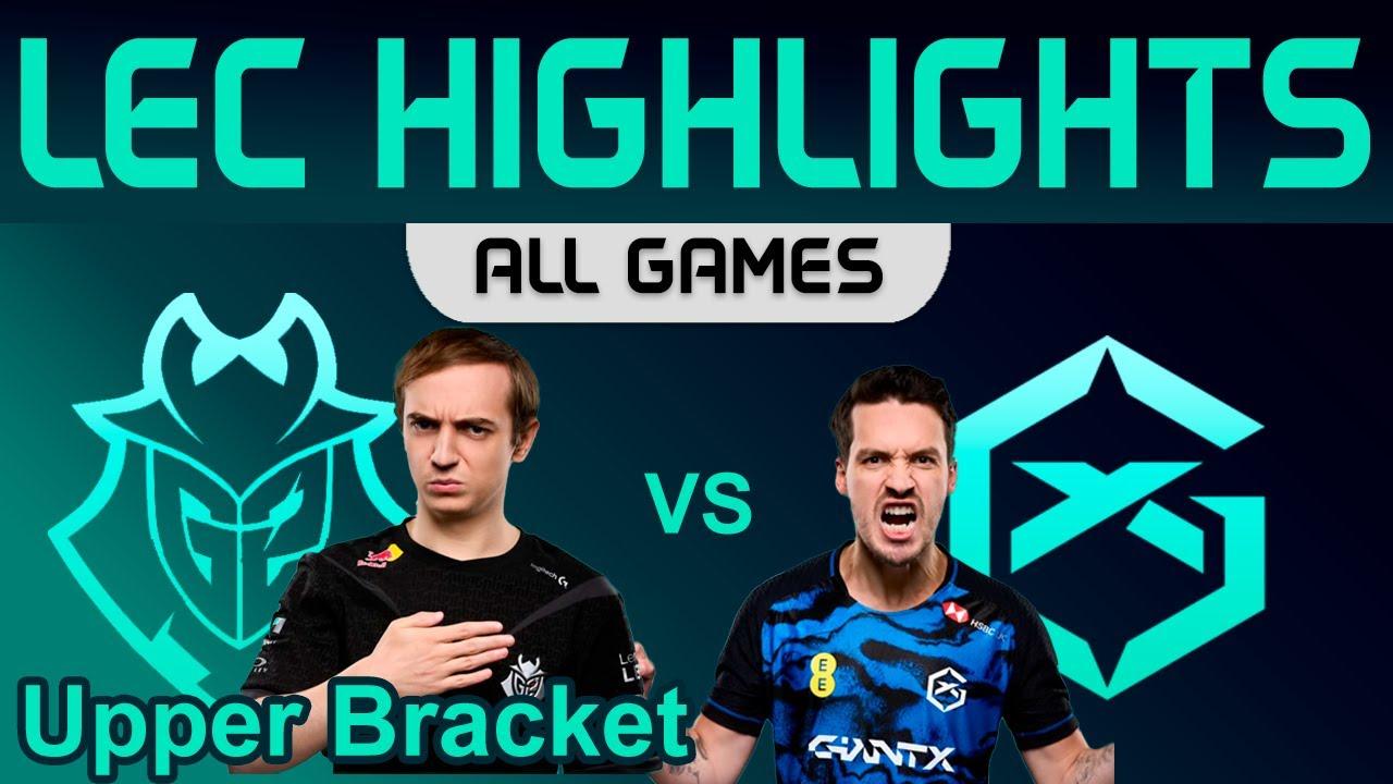 G2 vs GX ALL GAMES Highlights LEC Winter Playoffs Round 1 2024 G2 Esports vs GIANTX by Onivia thumbnail