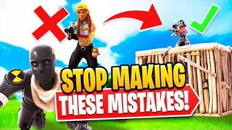 5 GAME-LOSING Mistakes Almost Everyone Makes! - Fortnite Tips & Tricks thumbnail