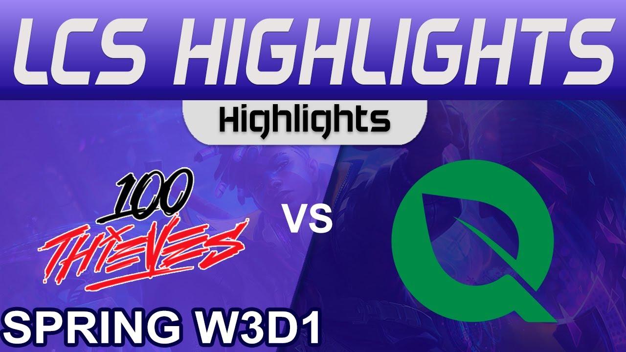 100 vs FLY Highlights LCS Spring Season 2024 W3D1 100 Thieves vs FlyQuest by Onivia thumbnail