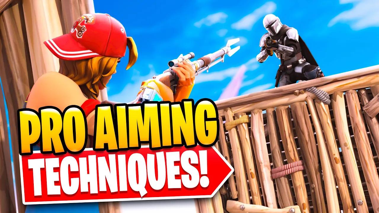 6 AIMING TECHNIQUES Pros Use That You Probably Don't! - Fortnite Tips & Tricks thumbnail