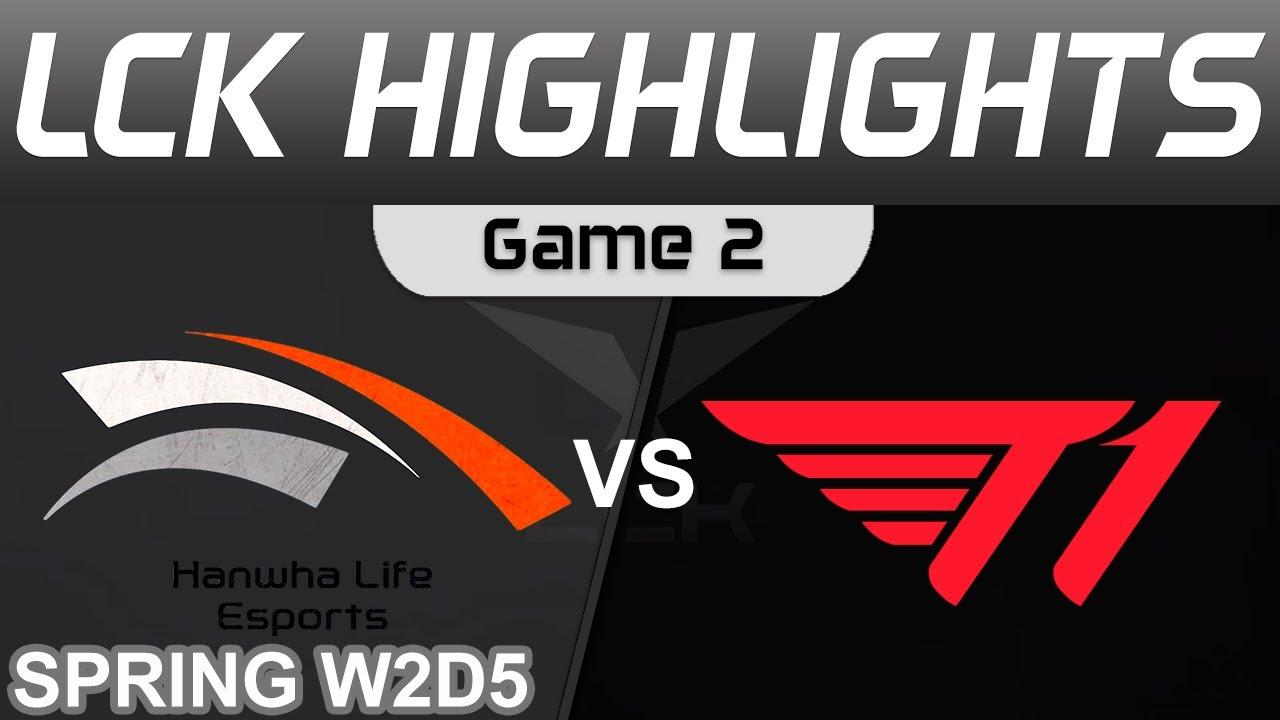 HLE vs T1 Highlights Game 2 LCK Spring Season 2024 Hanwha Life vs T1 by Onivia thumbnail