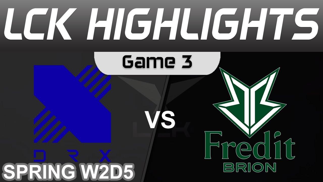 DRX vs BRO Highlights Game 3 LCK Spring Season 2024 DRX vs OK BRION by Onivia thumbnail