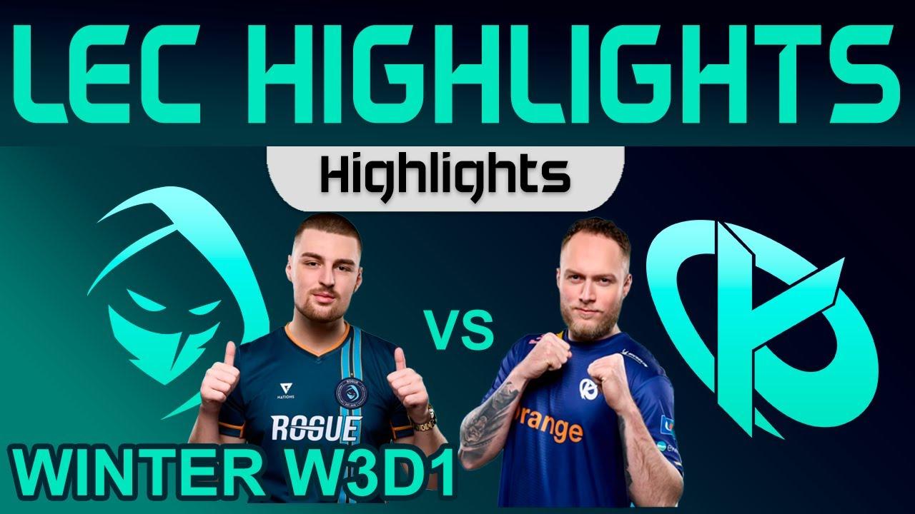 RGE vs KC Highlights LEC Winter Season 2024 W3D1 Rogue vs Karmine Corp by Onivia thumbnail