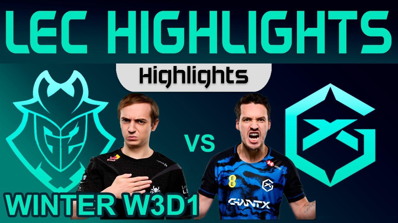 G2 vs GX Highlights LEC Winter Season 2024 W3D1 G2 Esports vs GIANTX by Onivia thumbnail