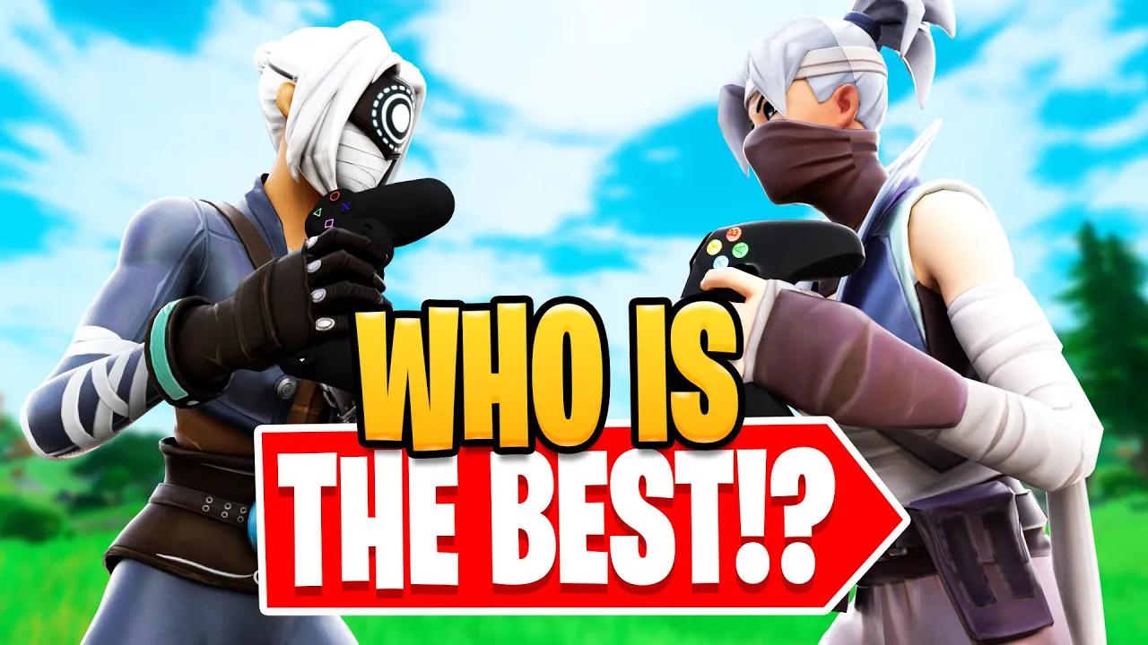 Clash Of The Controller Titans: ReetLol vs UnknownxArmy - Who is Better in Fortnite? thumbnail