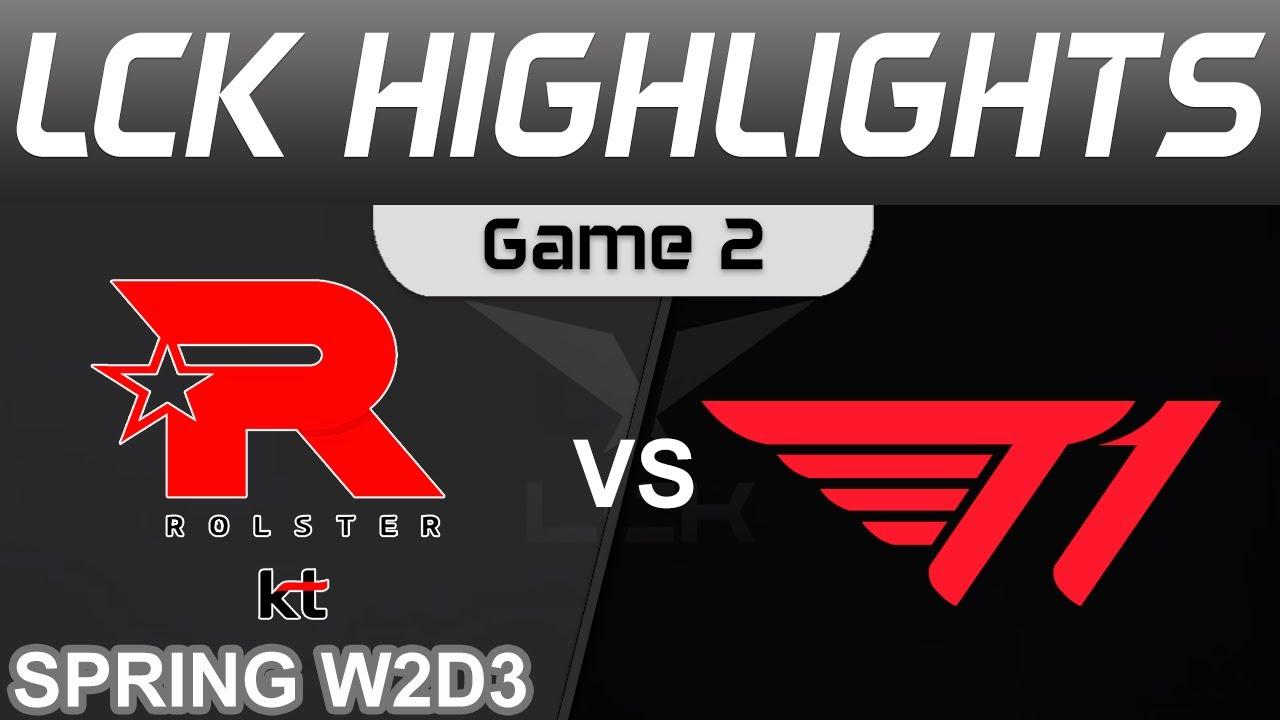 KT vs T1 Highlights Game 2 LCK Spring Season 2024 KT Rolster vs T1 by Onivia thumbnail