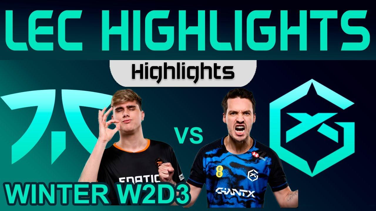 FNC vs GX Highlights LEC Winter Season 2024 W2D3 Fnatic vs GIANTX by Onivia thumbnail