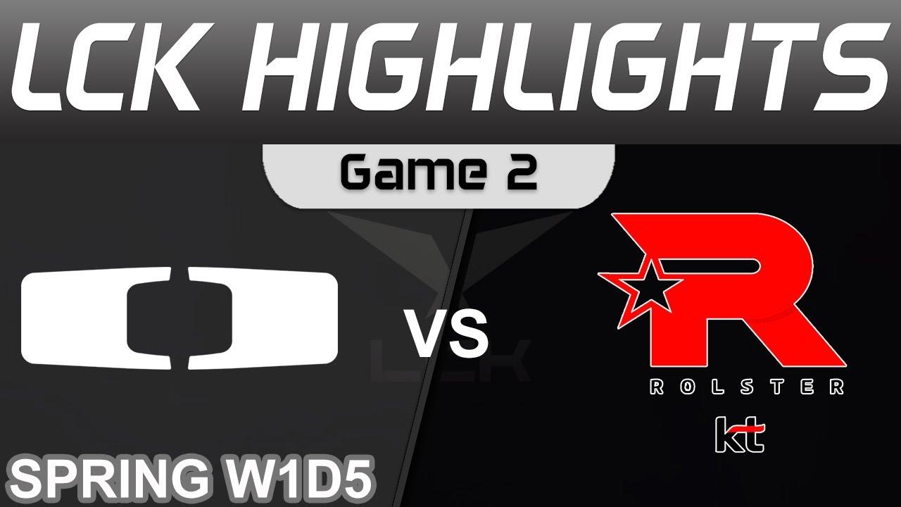 DK vs KT Highlights Game 2 LCK Spring Season 2024 Dplus KIA vs KT Rolster by Onivia thumbnail