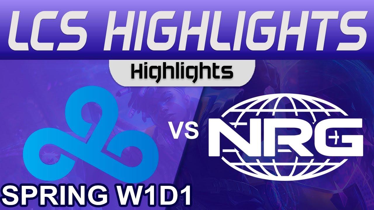 C9 vs NRG Highlights LCS Spring Season 2024 W1D1 Cloud9 vs NRG by Onivia thumbnail