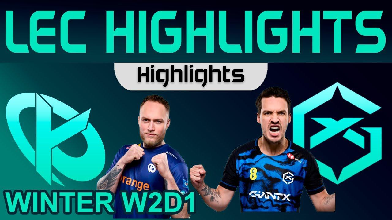 KC vs GX Highlights LEC Winter Season 2024 W2D1 Karmine Corp vs GIANTX by Onivia thumbnail