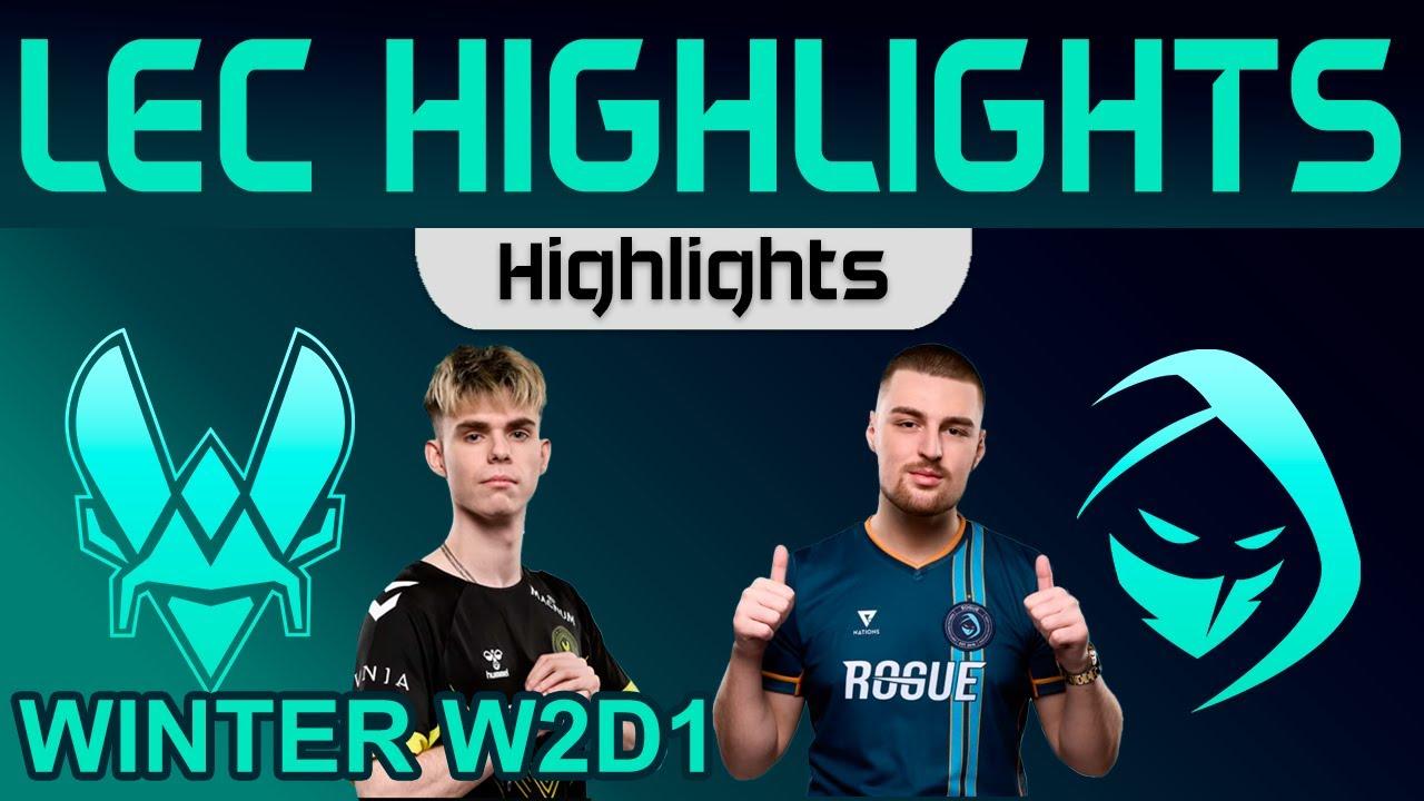 VIT vs RGE Highlights LEC Winter Season 2024 W2D1 Team Vitality vs Rogue by Onivia thumbnail