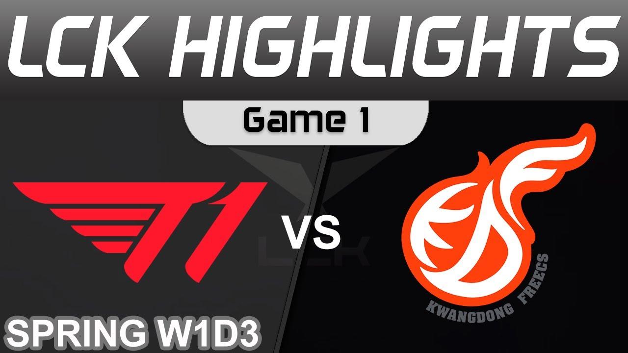 T1 vs KDF Highlights Game 1 LCK Spring Season 2024 T1 vs Kwangdong Freecs by Onivia thumbnail