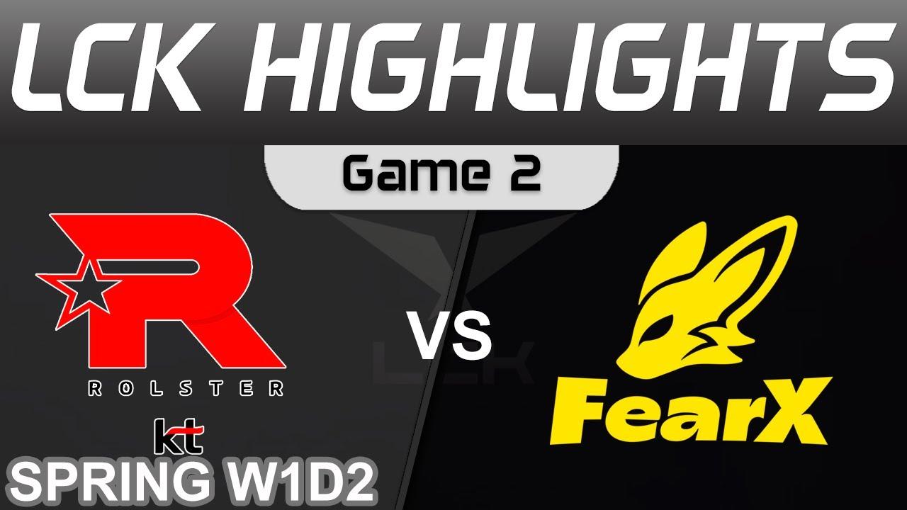 KT vs FOX Highlights Game 2 LCK Spring Season 2024 KT Rolster vs FearX by Onivia thumbnail