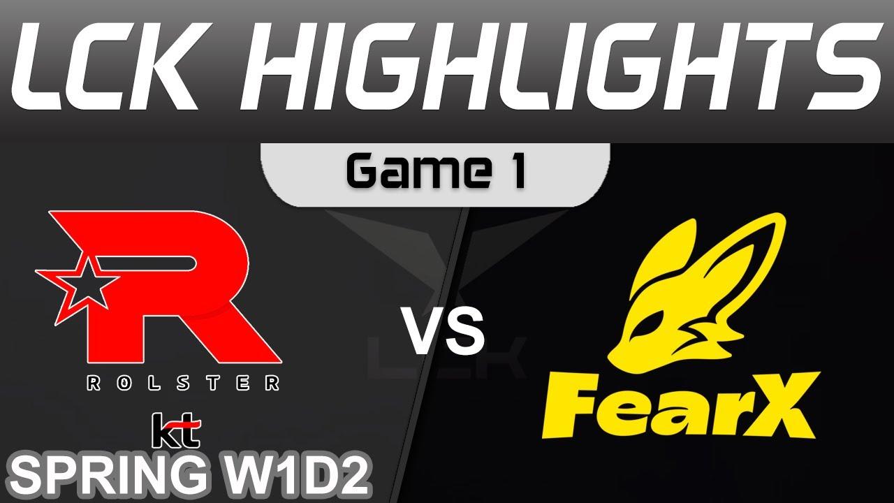 KT vs FOX Highlights Game 1 LCK Spring Season 2024 KT Rolster vs FearX by Onivia thumbnail