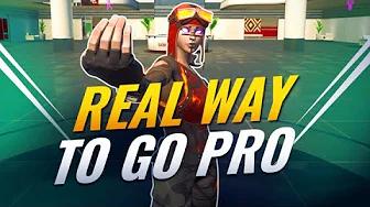 What It Actually Takes To Go Pro! - Fortnite Battle Royale thumbnail