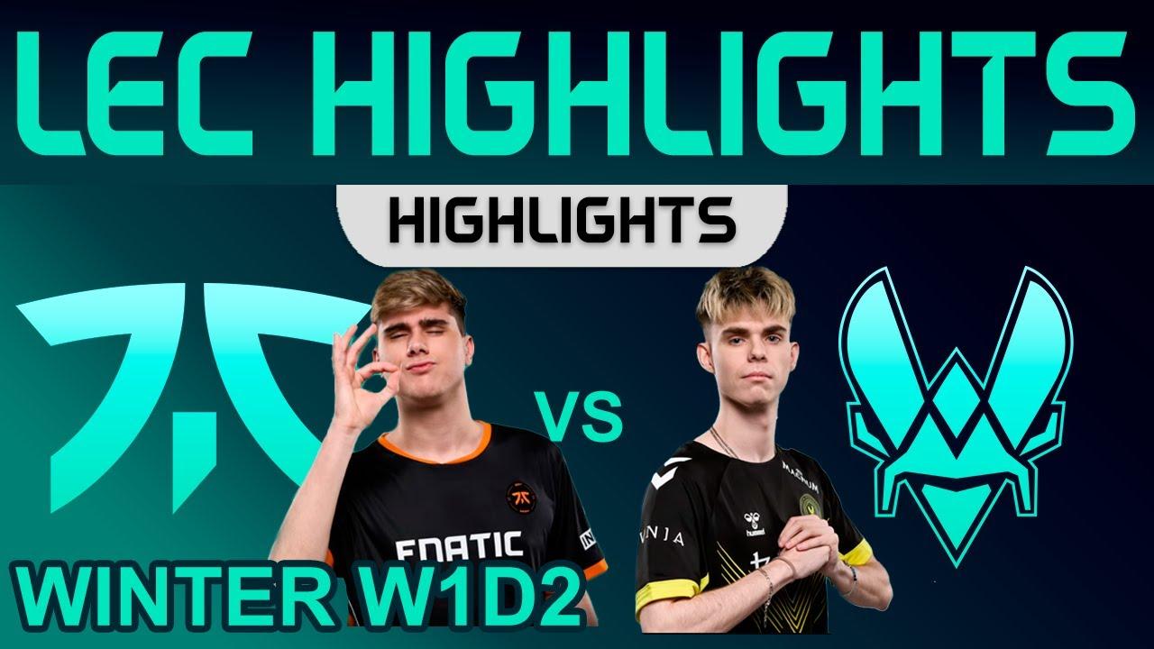 FNC vs VIT Highlights LEC Winter Season 2024 W1D2 Fnatic vs Team Vitality by Onivia thumbnail