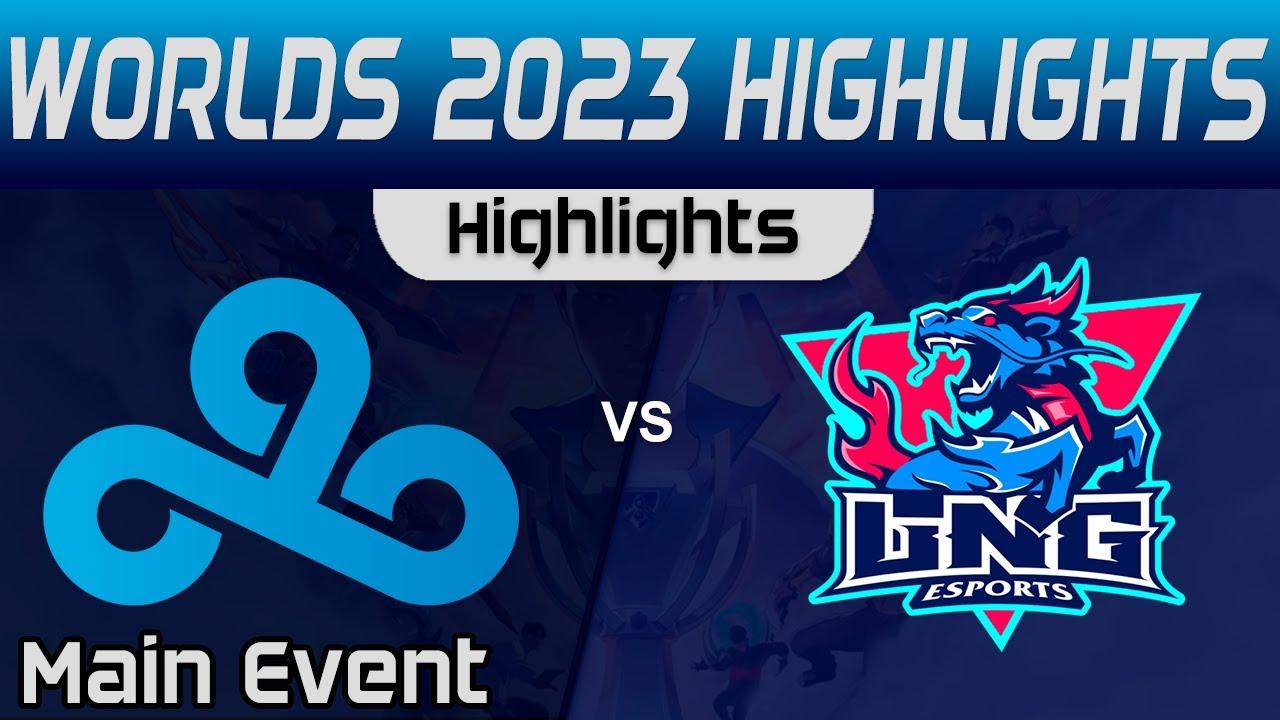 C9 vs LNG Highlights Round 2 Worlds Main Event 2023 Cloud9 vs LNG Esports by Onivia thumbnail