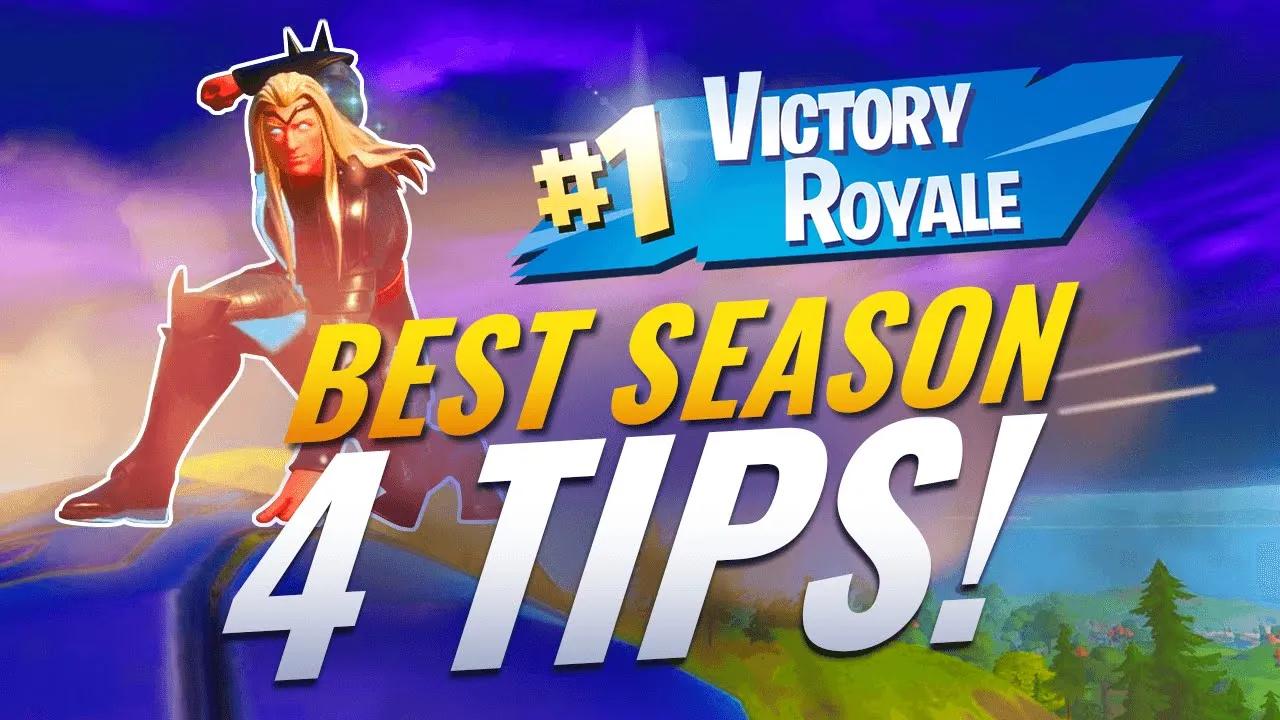 How To Win More Games In Fortnite Season 4! - Battle Royale Tips & Tricks thumbnail