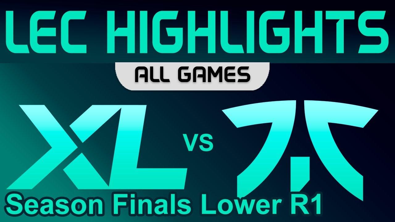 XL vs FNC ALL GAMES Highlights LEC Season Finals Lower R1 2023 Excel vs Fnatic by Onivia thumbnail