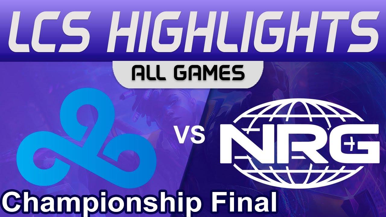 C9 vs NRG ALL GAMES Highlights LCS Championship Final 2023 Cloud9 vs NRG by Onivia thumbnail