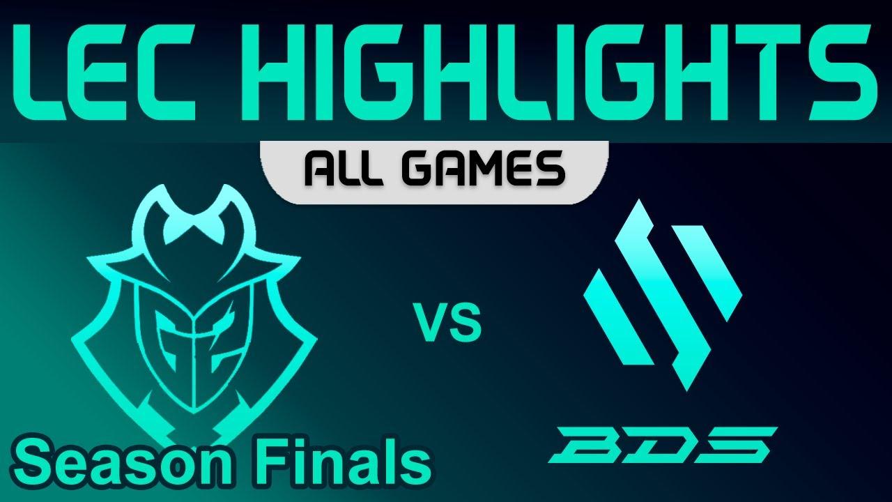 G2 vs BDS ALL GAMES Highlights LEC Season Finals 2023 G2 Esports vs Team BDS by Onivia thumbnail