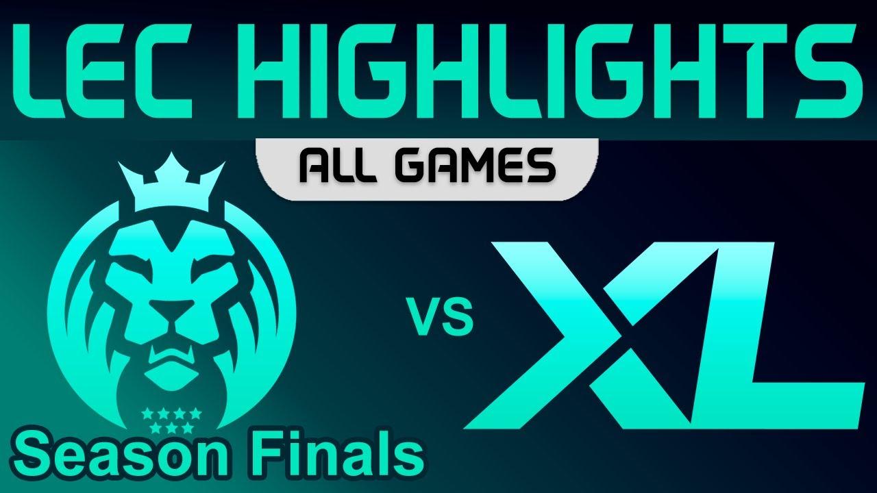 MAD vs XL ALL GAMES Highlights LEC Season Finals 2023 MAD Lions vs Excel by Onivia thumbnail