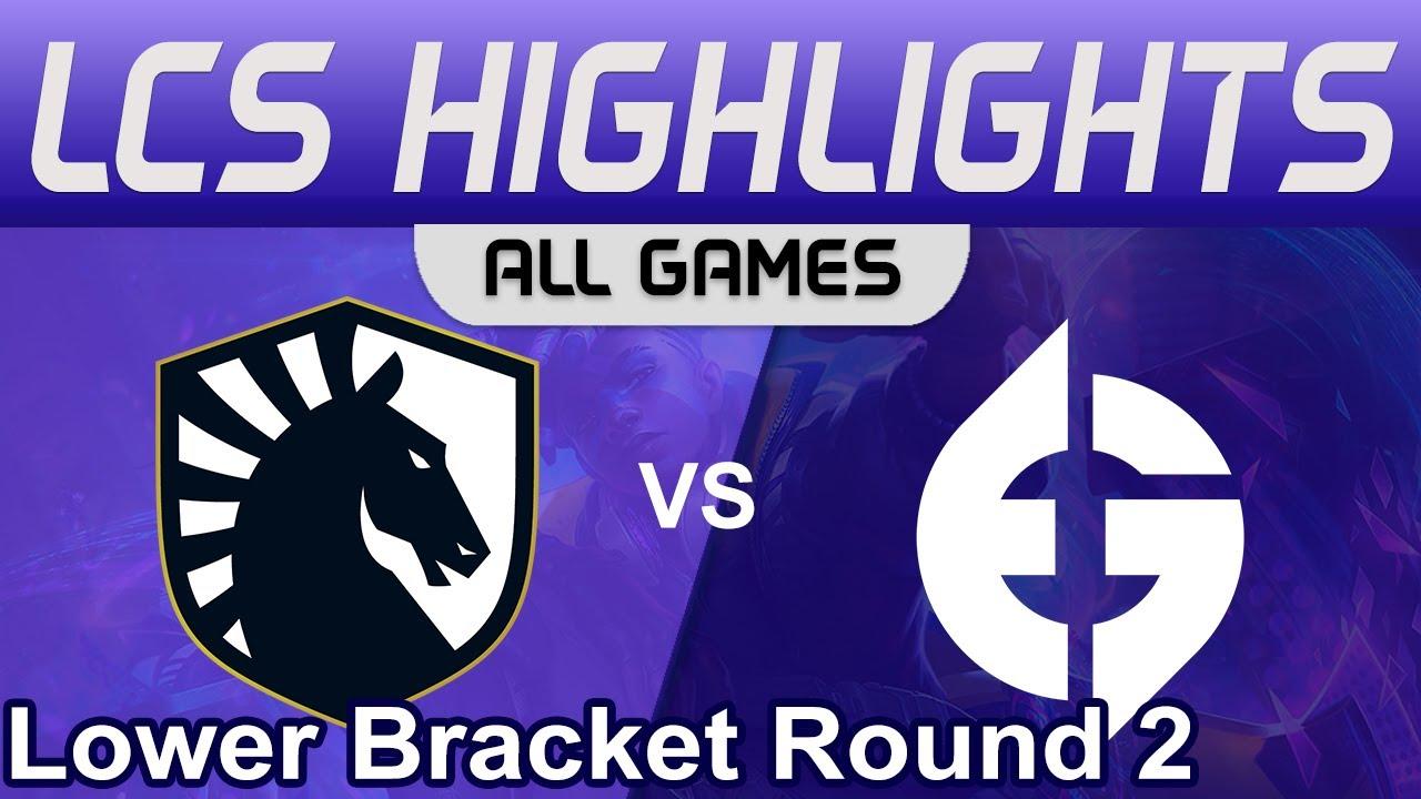 TL vs EG ALL GAMES Highlights LCS Playoffs 2023 Lower Bracket Round 2 Team Liquid vs Evil Geniuses thumbnail