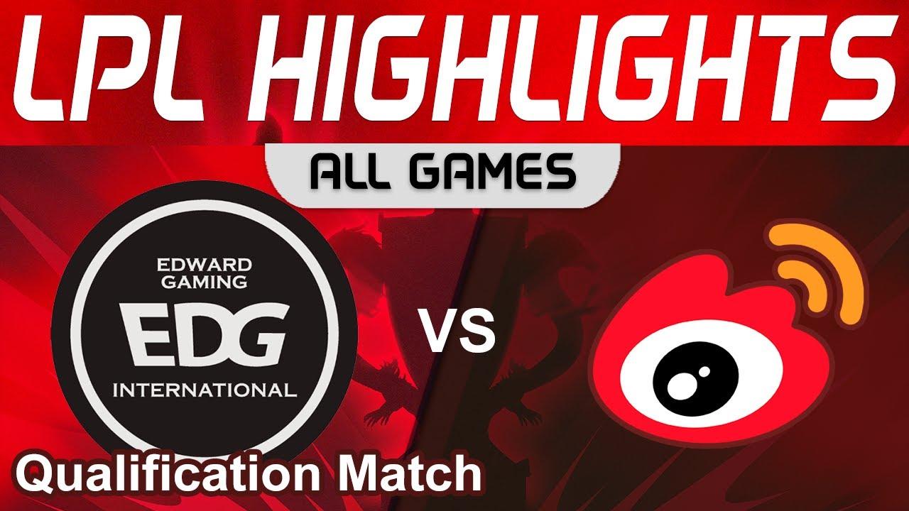 EDG vs WBG Highlights ALL GAMES LPL Regional Finals R3 2023 EDward Gaming vs Weibo Gaming by Onivia thumbnail