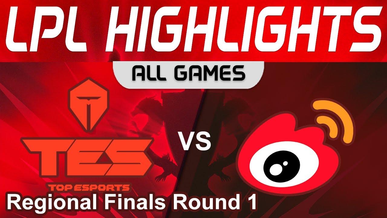 TES vs WBG Highlights ALL GAMES LPL Regional Finals R1 2023 Top Esports vs Weibo Gaming by Onivia thumbnail