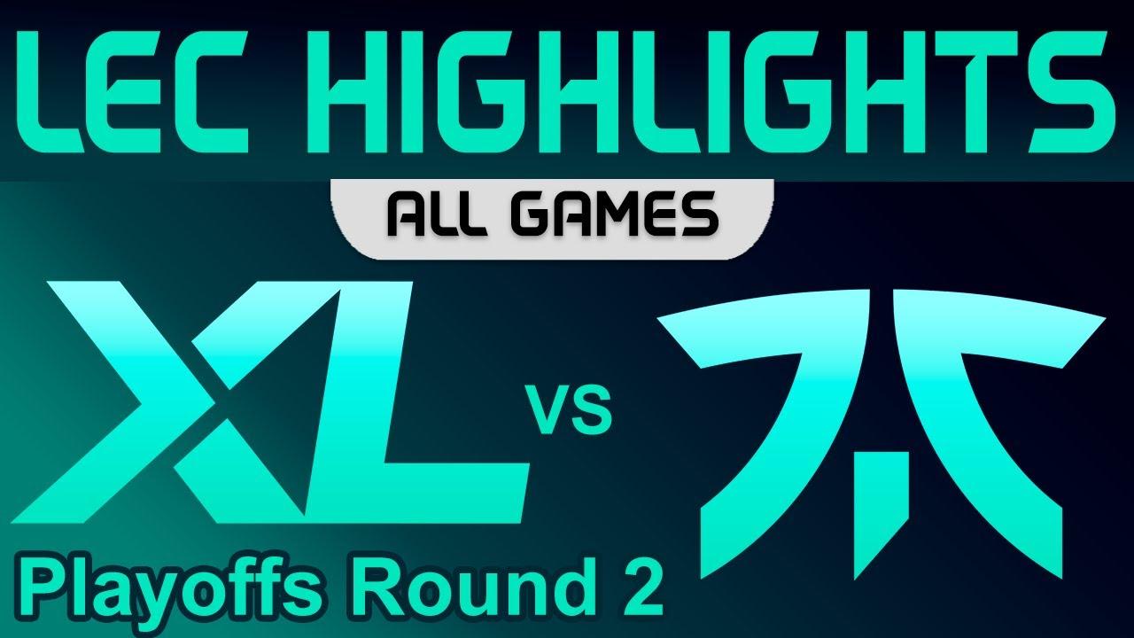 XL vs FNC ALL GAMES Highlights LEC Playoffs Semifinals 2023 Excel vs Fnatic by Onivia thumbnail