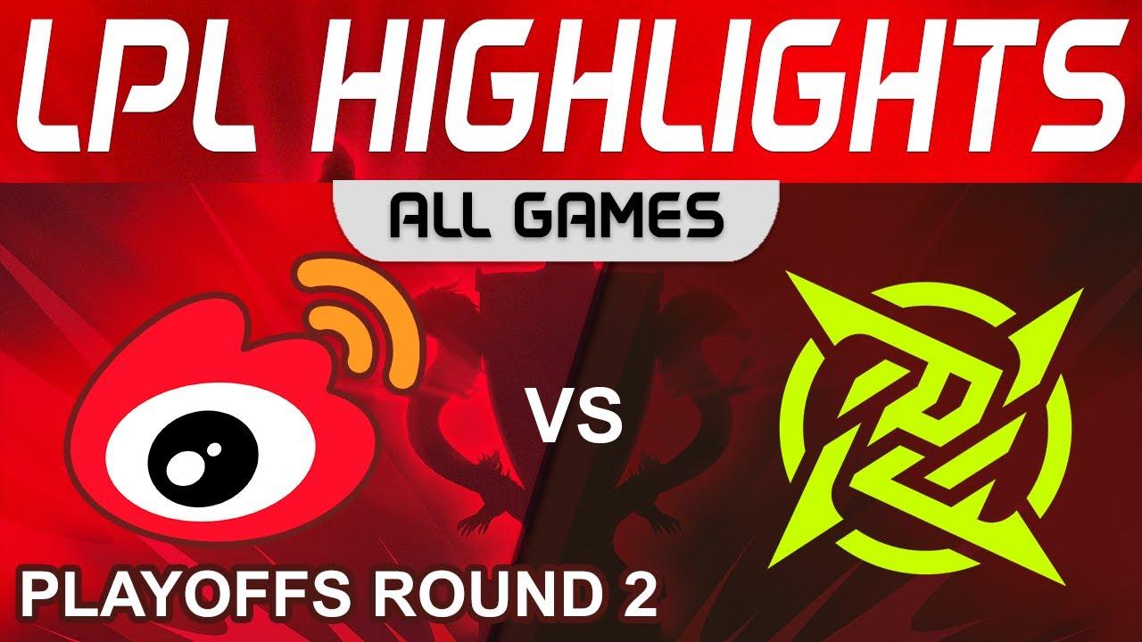 WBG vs NIP Highlights ALL GAMES LPL Summer Playoffs 2023 Weibo Gaming vs Ninjas in Pyjamas by Onivia thumbnail