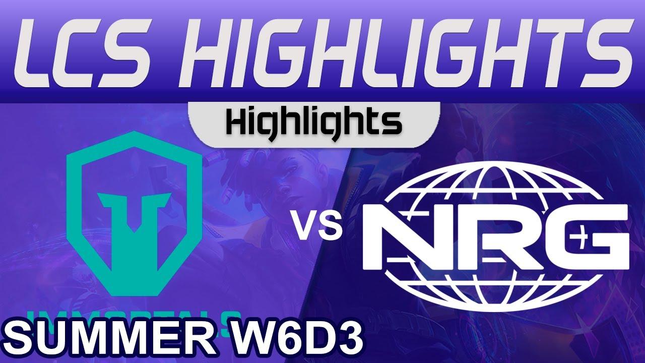 IMT vs NRG Highlights LCS Summer Season 2023 W6D3 Immortals vs NRG by Onivia thumbnail