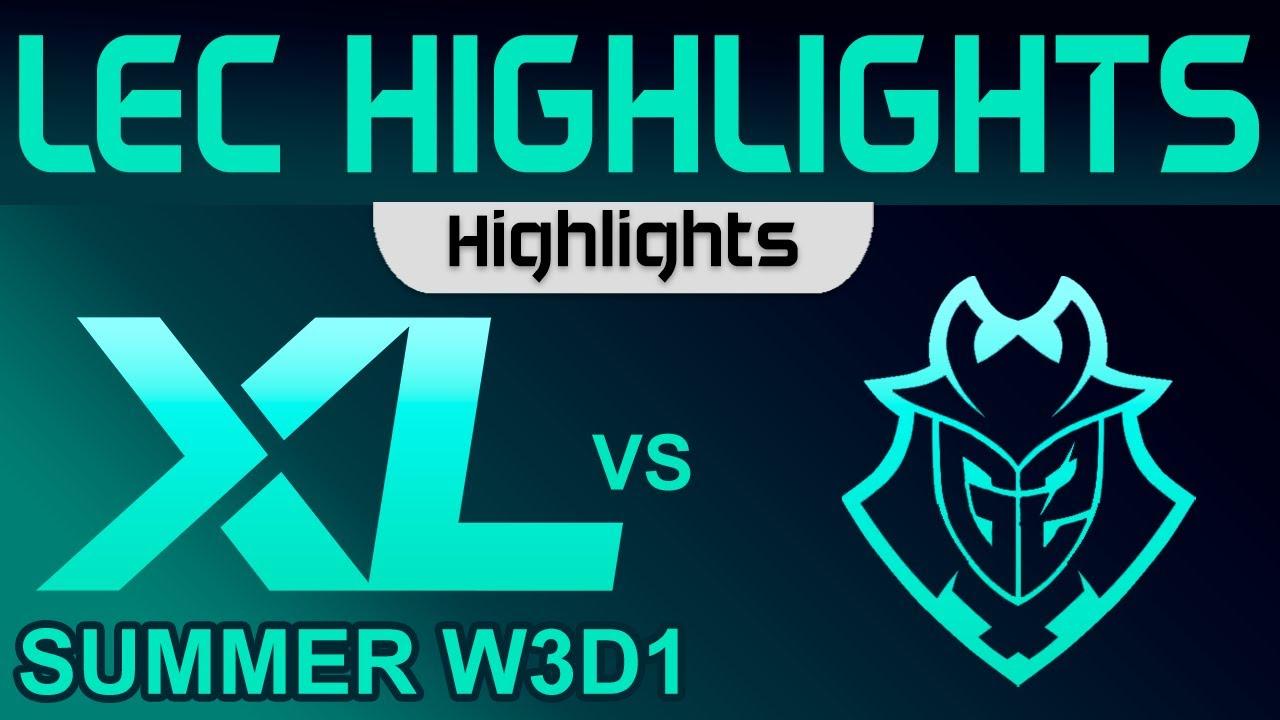 XL vs G2 Highlights LEC Summer Season 2023 W3D1 Excel vs G2 Esports by Onivia thumbnail