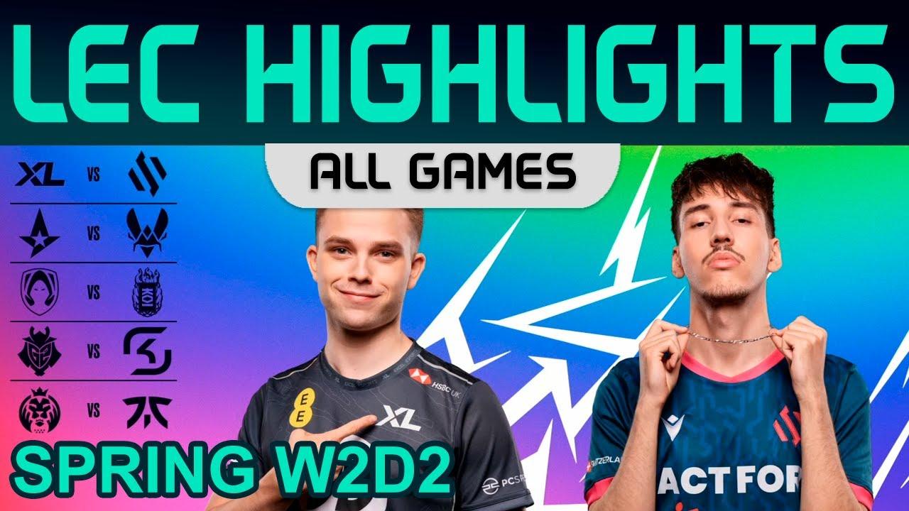 LEC Highlights Week2 Day2 LEC Summer 2023 All Games By Onivia thumbnail