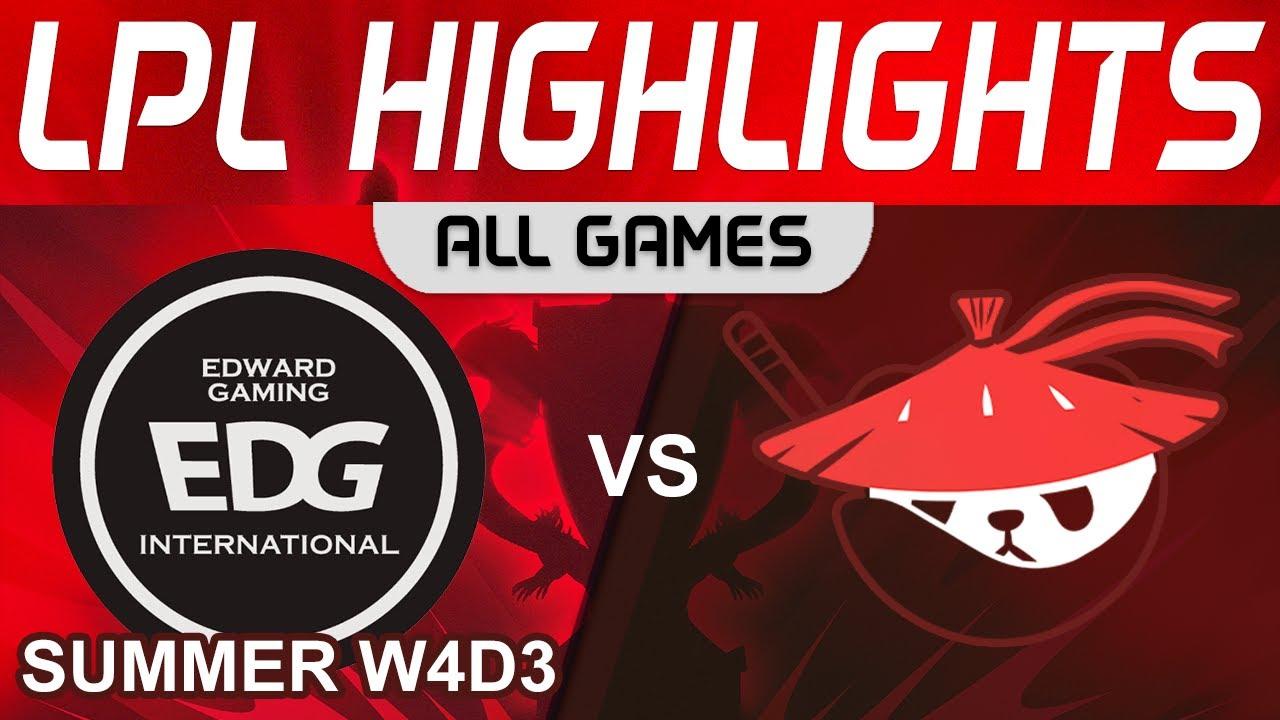 EDG vs AL Highlights ALL GAMES LPL Summer Season 2023 W4D3 EDward Gaming vs Anyone's Legend thumbnail