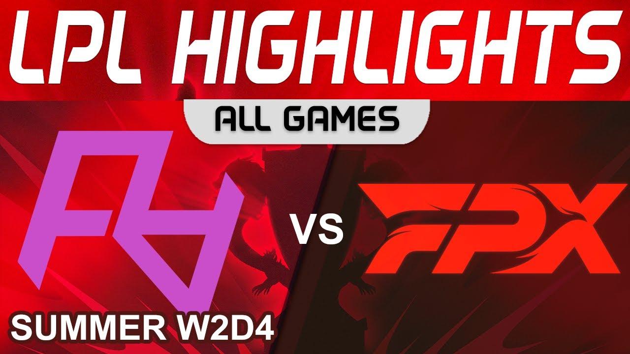 RA vs FPX Highlights ALL GAMES LPL Summer Season 2023 W2D4 Rare Atom vs FunPlus Phoenix by Onivia thumbnail