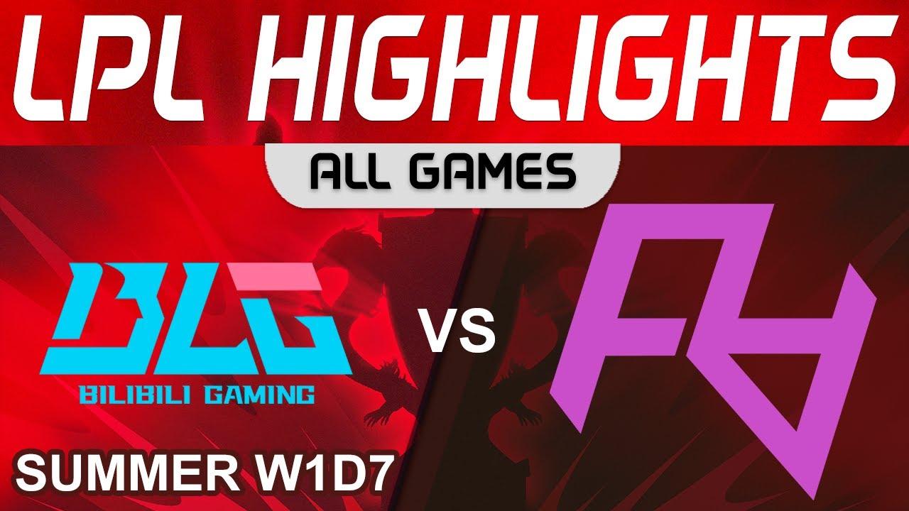 BLG vs RA Highlights ALL GAMES LPL Summer Season 2023 W1D7 Bilibili Gaming vs Rare Atom by Onivia thumbnail