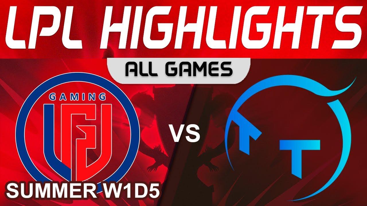 LGD vs TT Highlights ALL GAMES LPL Summer Season 2023 W1D5 LGD Gaming vs ThunderTalk Gaming thumbnail