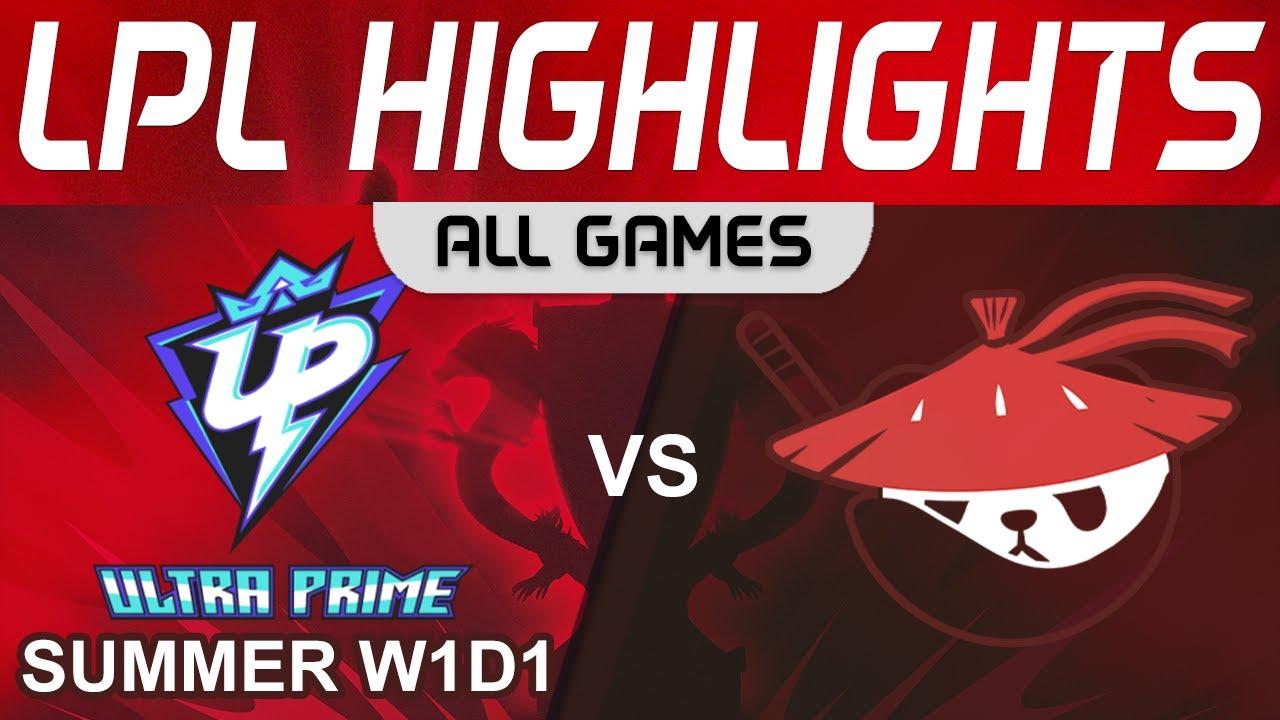 UP vs AL Highlights ALL GAMES LPL Summer Season 2023 W1D1 Ultra Prime vs Anyone's Legend by Onivia thumbnail